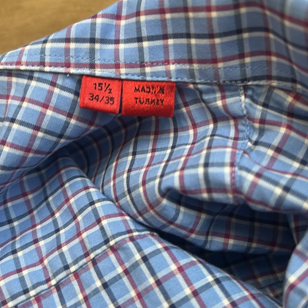 Hugo Boss Sharp Fit Plaid Button Down - Picture 8 of 8